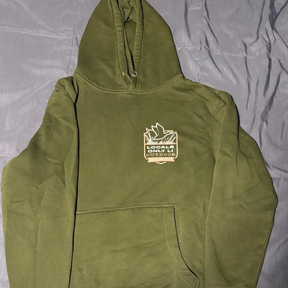 Olive Green Men's Hoodie